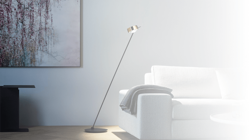 Med en Occhio-lampe kan du styre lyset via en app, gjennom bevegelser og berøring - alt avhengig av hvilken lampe du velger.